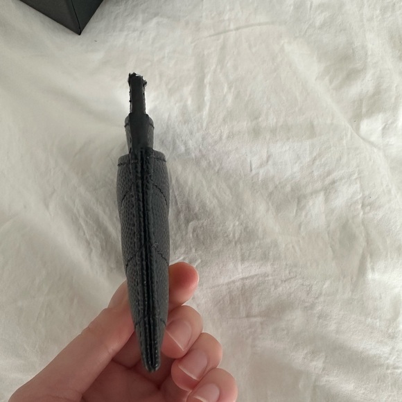 YSL Black and Gold Card Holder - Picture 6 of 8